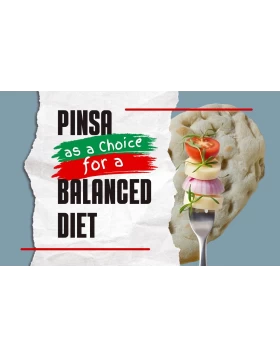 Pinsa as a Choice for a Balanced Diet